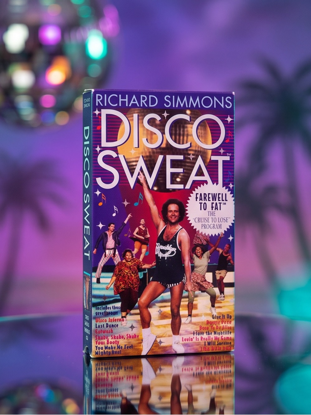 Disco Sweat VHS — Purple Fitness Program